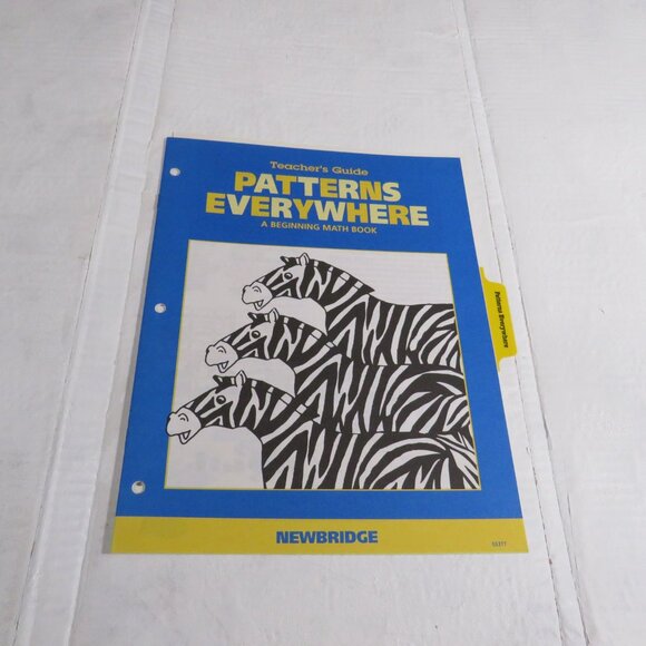 Patterns Everywhere BIG BOOK (almost 2 feet tall) with teacher pages CLASSROOM - Picture 3 of 16